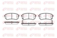 Remsa BremsbeläGe Bremsbelegsatz Hinten FüR Hyundai I10 KIA Picanto