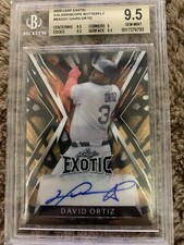 2023 LEAF EXOTIC 1/1 DAVID ORTIZ BGS 9.5