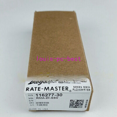 FOR Dwyer float flowmeter RMA-26-SSV 0.5-5L/min Rotor flowmeter