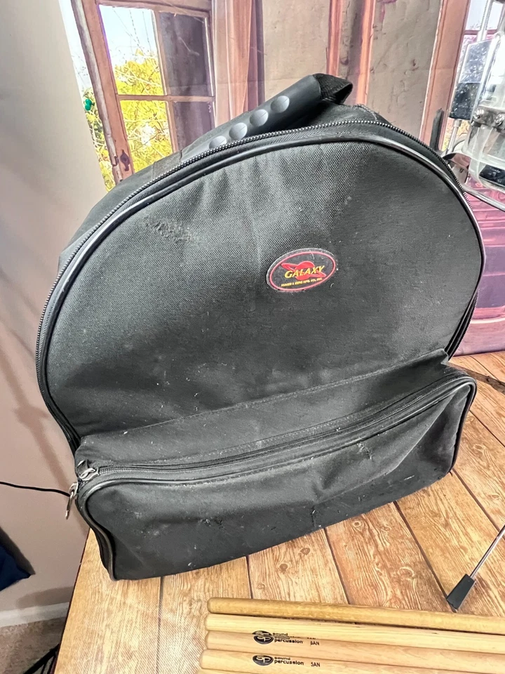 Cañón Percusión Cromo Caja 14" x 6" Bolsa Baquetas Foto 3 de 4