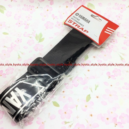 YAMAHA guitar strap black SP141BL 90114 JAPAN IMPORT eBay