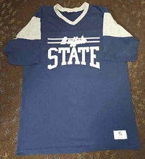 Vtg Buffalo State Collegiate Pacific Shirt XL 1980s Made in USA New York