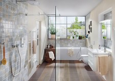 Rétro Badfliesen Paroi de Douche Badewannenverkleidung 22B-1404_F 10 Surfaces