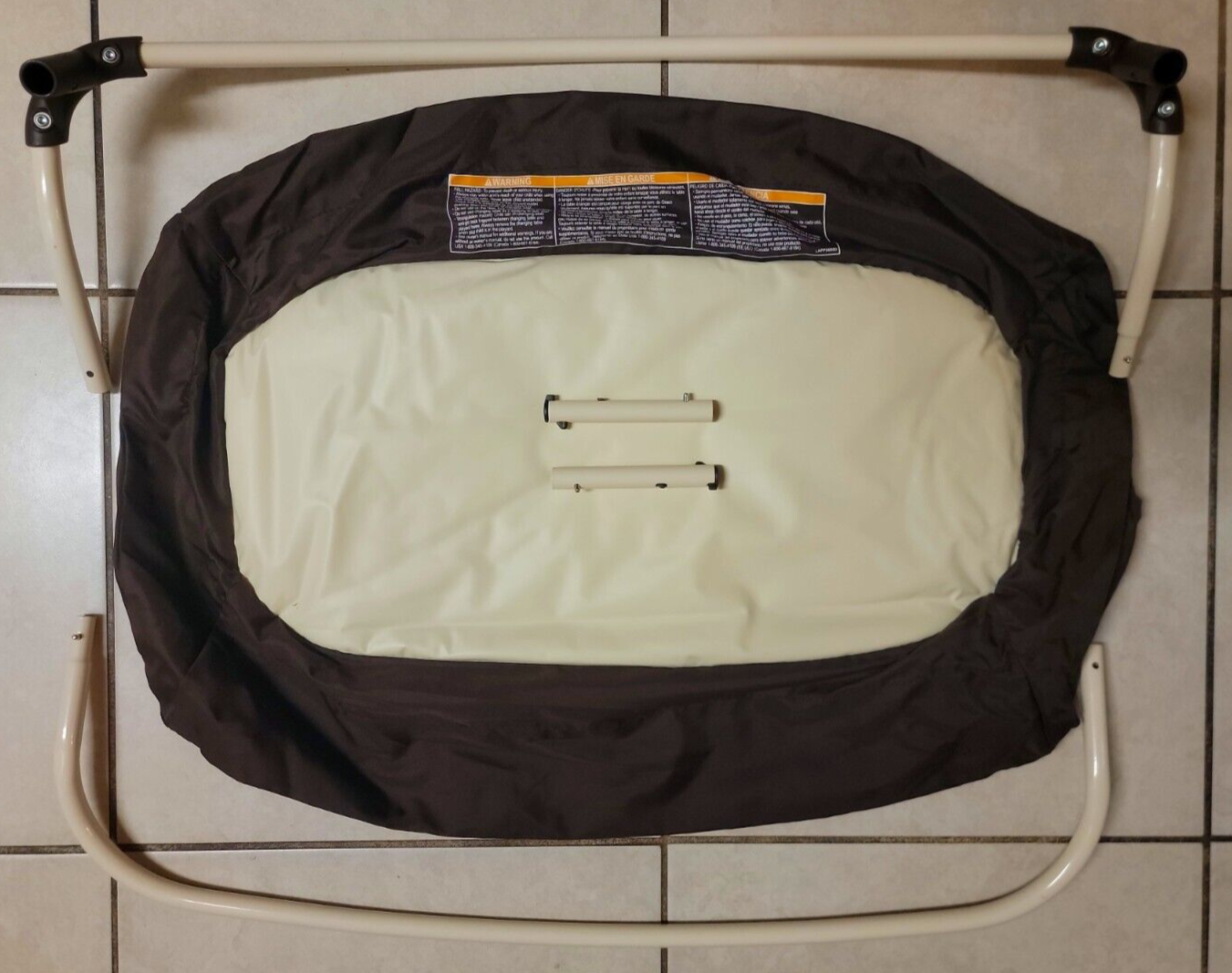 GRACO PACK N PLAY PLAYARD L-25 CHANGING TABLE & POLES RARE! CARINA PLAYPEN