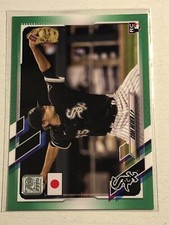 2021 Topps Japan Edition Jade Green Parallel /75 Codi Heuer White Sox RC 162
