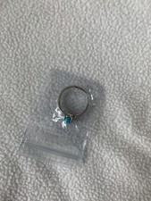 Sterling Silver Filigree Oval Turquoise Ring