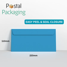 DL (110x220mm) Coloured Envelopes Crafts Greeting Cards & Party Invitations