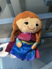 Hallmark Itty Bittys Disney Frozen Anna Biggys 11" peluche nuevo
