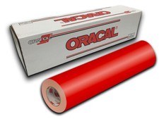 12" X 10ft - Orange Oracal 651 Craft Hobby Cutting Vinyl Roll