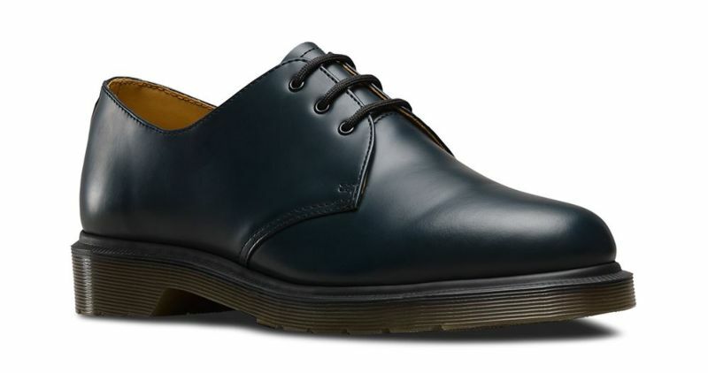 Dr Martens Trou 1461 Pw Bleu Marine 10078410 Classic Doc