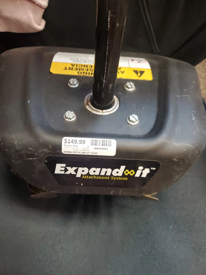 Homelite Expand It Tiller Attachment UT 15550A - Image 3 of 4