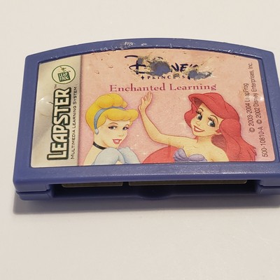 Disney Princesses Enchanted Learning Leapfrog Leapster Game only