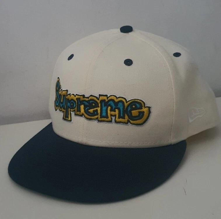 SS21 Supreme Gonz Logo New Era 7 3/4 Natural cap hat snapback Mark Gonzales