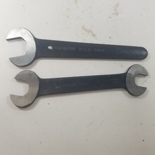 Vintage Fairmount Dual Open End Wrench 5/8" & 3/4" 629D & 1" 606B USA