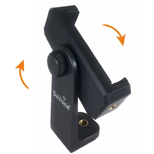 Smartphone Holder Tripod Adapter Cell Phone Bracket Mount Clip for Selfie Stick - 第 1/9 張圖片