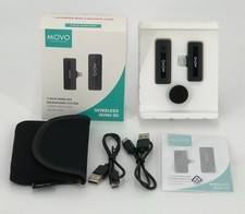 Movo Wireless Mini DI Lightning Wireless Lavalier Microphone for iPhone