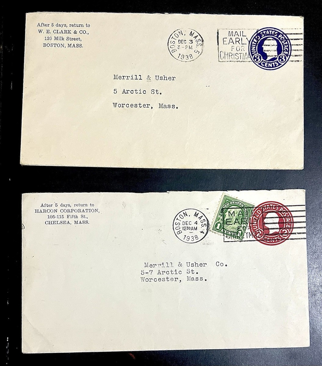 Us stamps old Envelope 1938 Rare | eBay