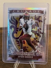 2025 Panini Rookies & Stars - Crusade Jayden Daniels #30 Silver