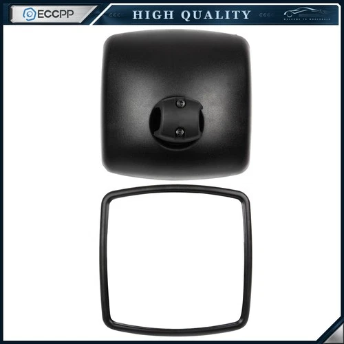 2Pcs For 02-18 International Durastar 4200 4300 Black Wide Angle Mirrors