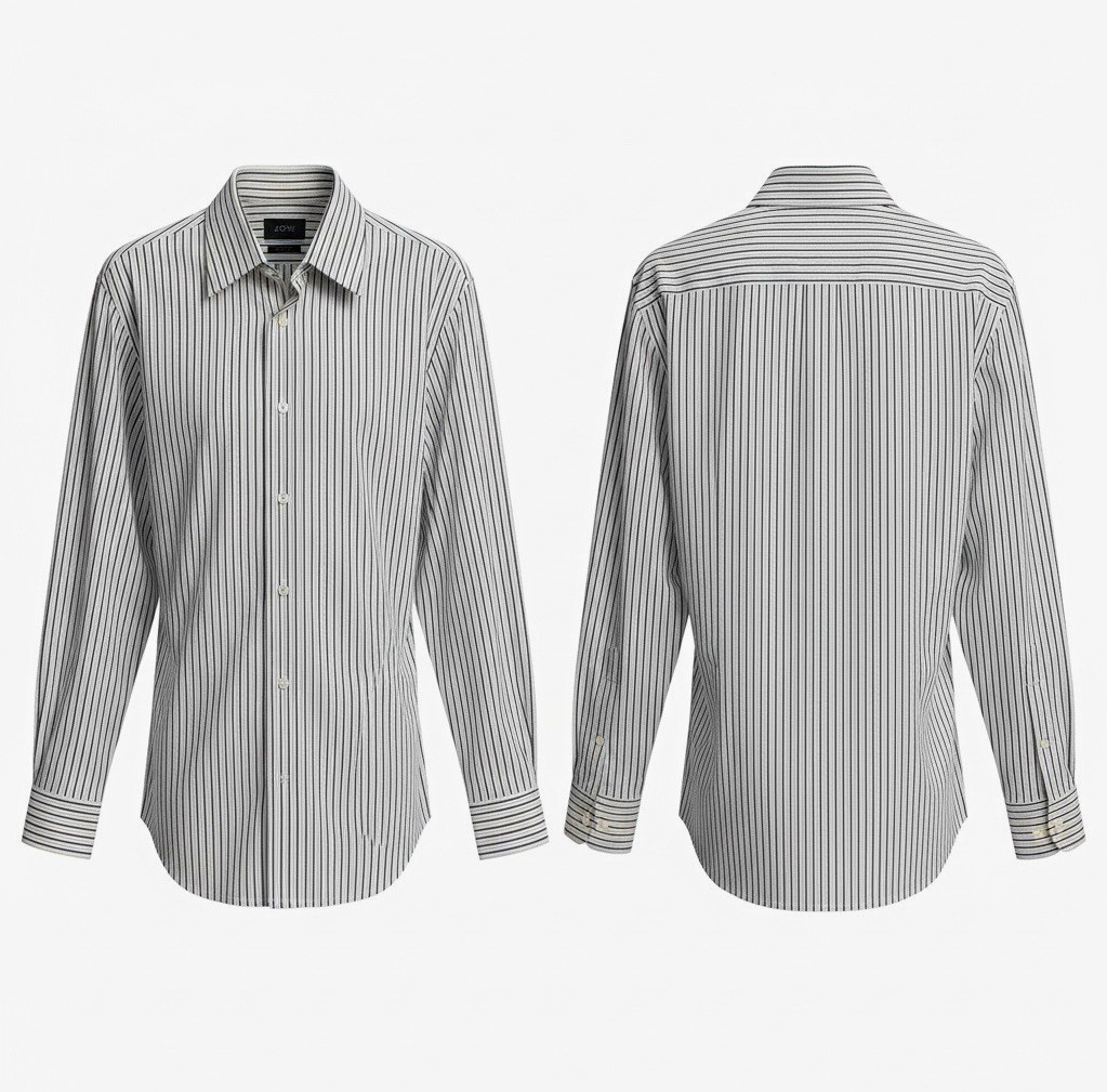 Banana Republic Medium 15-15 1/2 Mens Button Up Dress Shirt