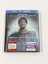 Brand New Man Of Steel PG-13 143 Min. Blu-ray DVD Target Exclusive