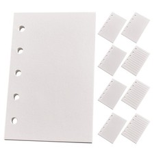 9 Pcs Loose-leaf Notebook Pages Insert Paper for Binder Blank Journal Refill