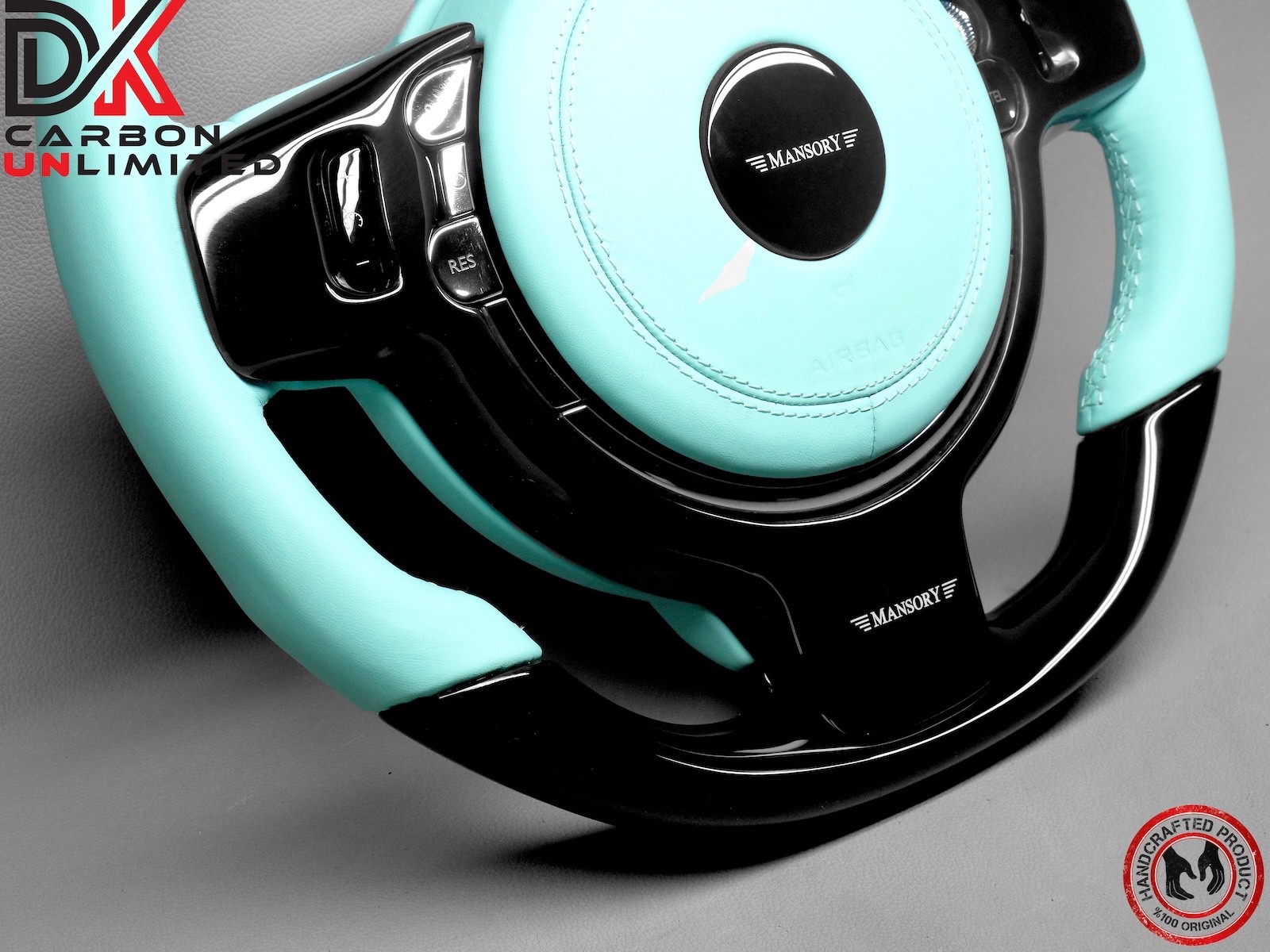 Rolls Royce Dawn Wraith Turquoise Turchese Blue Napa Piano Black Steering Wheel