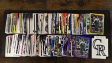 100+ Colorado Rockies Team Lot MLB Baseball Cards Bulk Rookies Inserts #'d