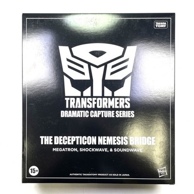 Transformers Dramatic Capture Series Nemesis Bridge Figures New Sealed NIB