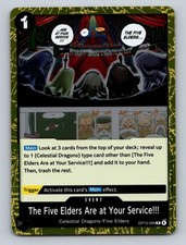 The Five Elders Are at Your Service!!! [OP13 - OP13-096]