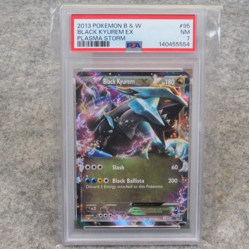 Black Kyurem-EX graded PSA 7 for sale on eBay