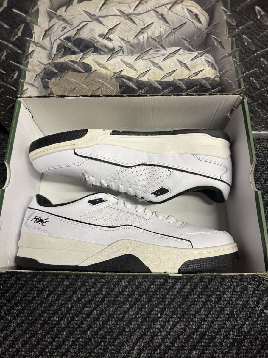 Nike Air Jordan Flight Court White Black Sail HF3255-100 Men's