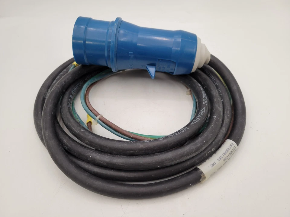 Conector enchufe eléctrico macho Mennekes 32A-6H 32A 220-250V 3 pines tipo 1311 Foto 3 de 4