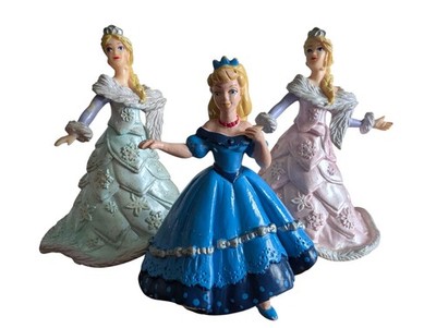 Papo Prinzessinnen Set   3 Figuren / Cinderella Style / Princessa Figuren 