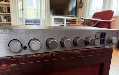 Carver C-2 Preamplifier C-2 Vintage Stereo Preamp Classic Audio Component