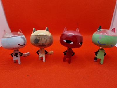 Urban Toys Zombitoys von Zombicat Figuren selten Sammlerstücke 