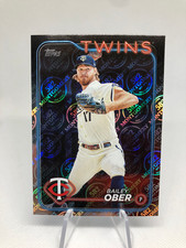 Bailey Ober 2024 Topps Montgomery Club Foil Card #121 Minnesota Twins