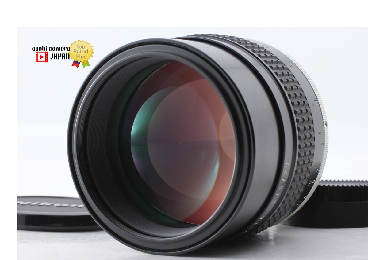 MINT w/ Cap】 Nikon Ai-s Nikkor 105mm F1.8 Telephoto MF Lens