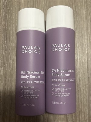 2 Pack Paula's Choice Niacinamide Body Treatment  4.0 Oz