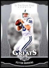 2024 Peyton Manning Leaf in the Game Used Sports #TG-30 Colts