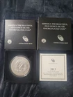 2013-P Mount Rushmore 5 Oz Silver ATB Coin OGP COA US Mint Uncirculated