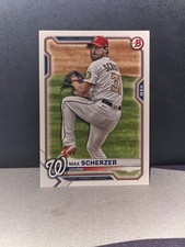 2021 Bowman - Max Scherzer #39