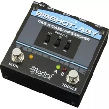 Radial Engineering Big Shot ABY True Bypass Switch Pedal BIGSHOTABY BIGSHOT ABY