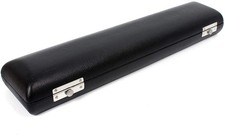 B Foot Joint Flute Case 17 Hole flute Bag Box PU Leather for Flute Players Mu...