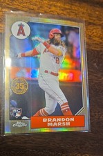 2022 Topps Chrome - 1987 Topps Baseball Brandon Marsh #87BC-18 (RC)