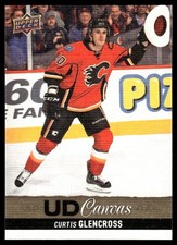 2013-14 Upper Deck UD Canvas Curtis Glencross Calgary Flames #C73
