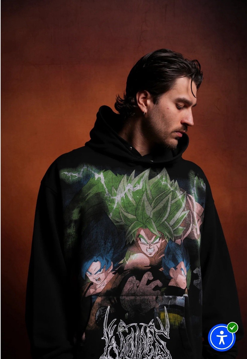 Dare With Dragon ブラック　ブルゾン DARC SPORT X DRAGONBALL SUPER X BROLY X GOKU X VEGETA “OUR POWER