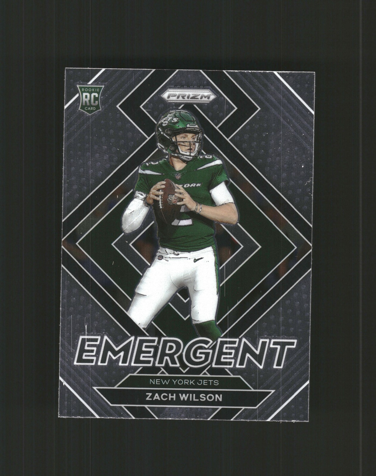 Zach Wilson 2021 Panini Prizm #E-2 Emergent New York Jets