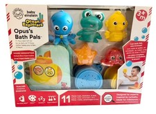 Baby Einstein Ocean Explorers Opus  s Bath Pals Bath Set 11 Pc Waterproof Book