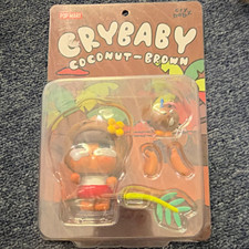 POP MART Crybaby Coconut-Brown Vinyl Figure w/ Accessory Original Unopened MPN